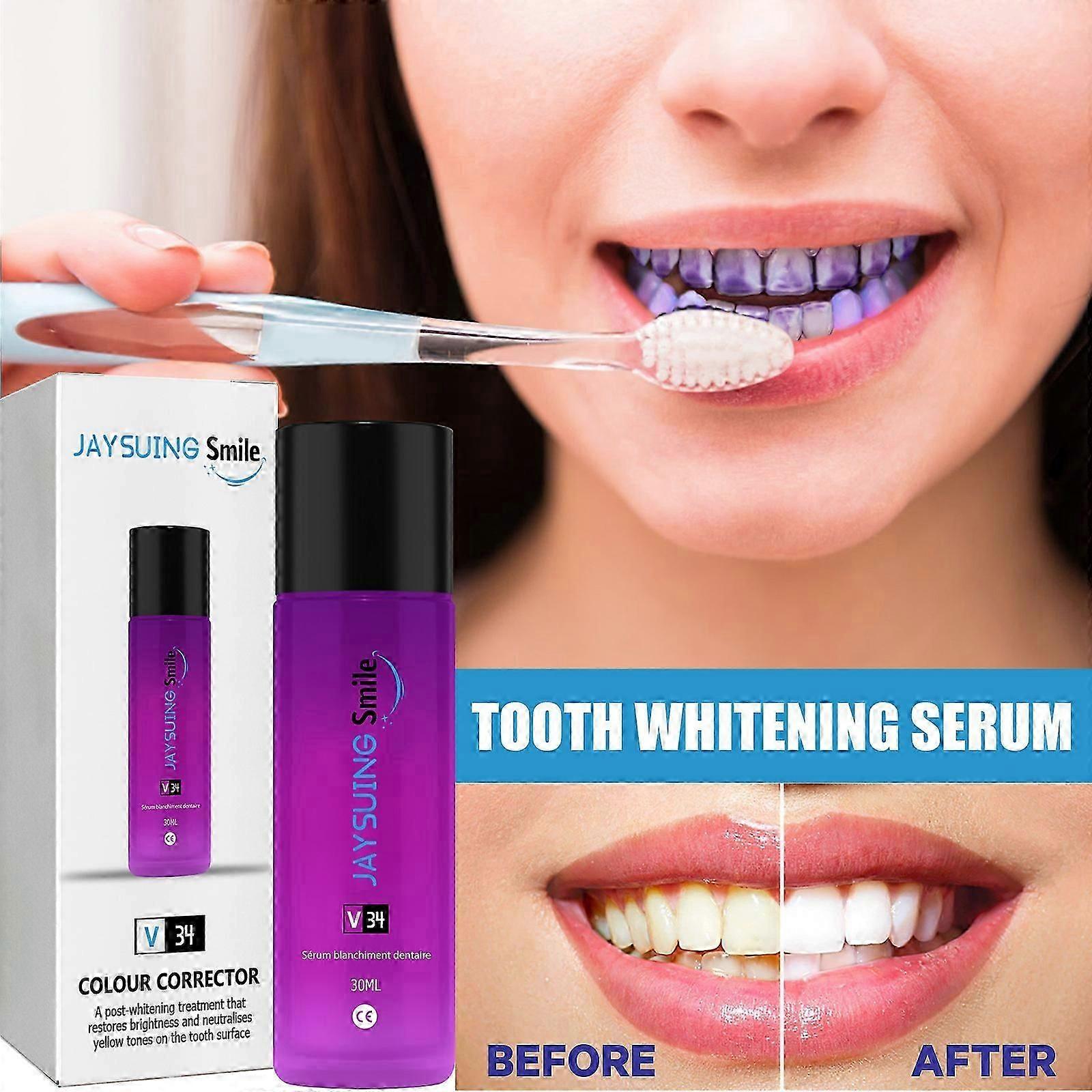 30ml Teeth Cleansing Toothpaste Tooth Whitening Enamel Care Hygiene Essence Remove Plaque Stains Dental