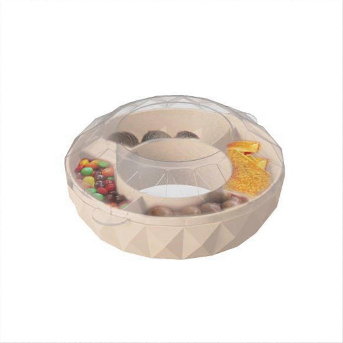 For Stanley 40Oz Cup with Handle Reusable Snack Tray-Cream Color