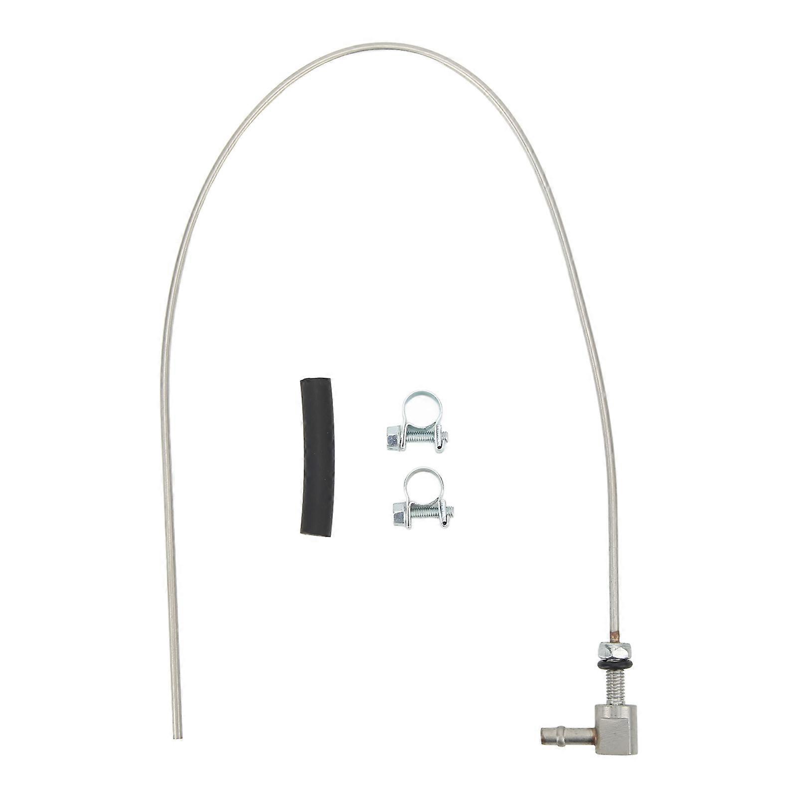 Fuel Tank Stand Pipe Kit Car Accessories with Hose Clips Replacement for Eberspacher D2 D4 Airtronic