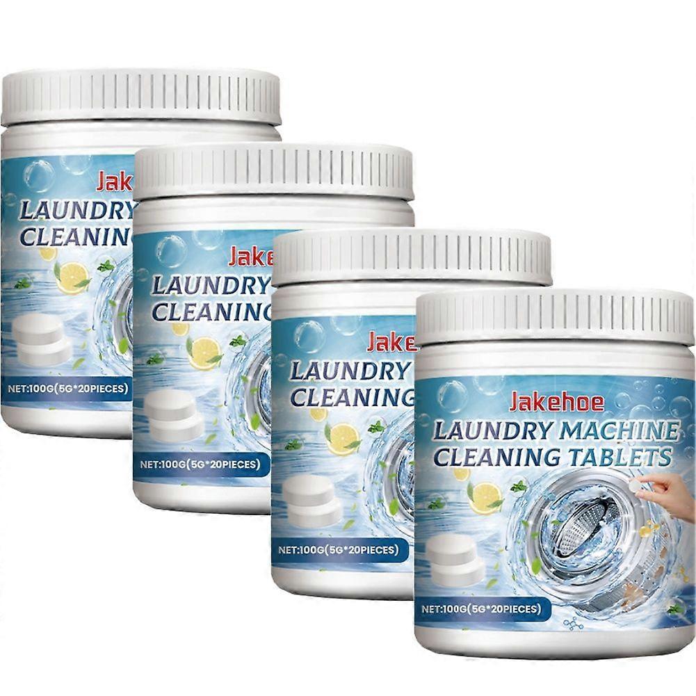 Laundry Machine Cleaner Tablets Washing Machine Cleaner Efficient Stain Removal and Odor Remove Deep Cleaning