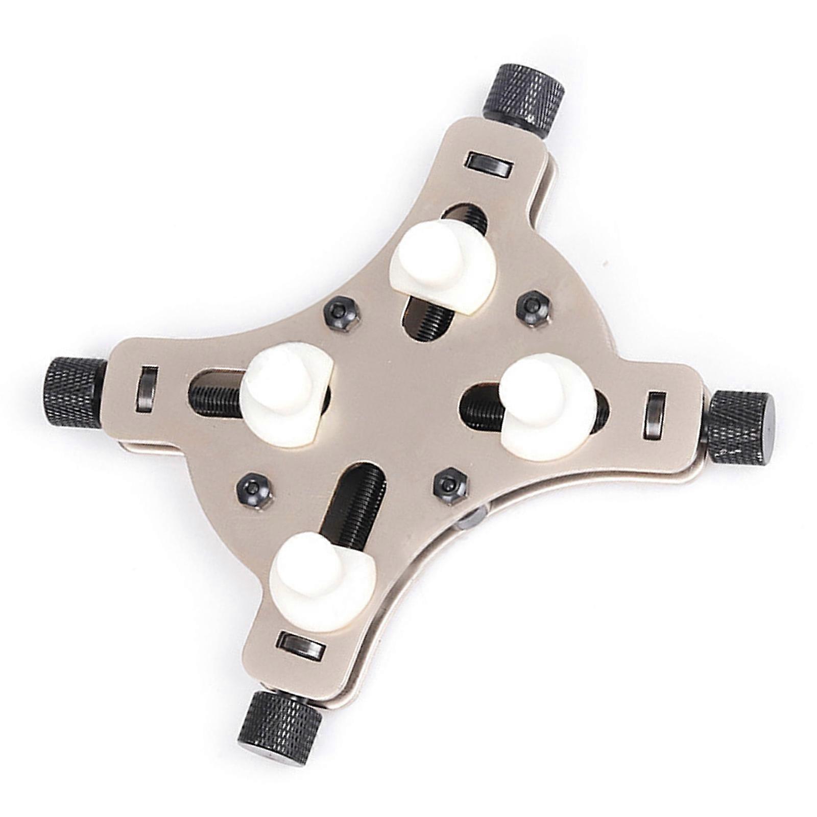 Efficient Watch Repair Tool Set For Watch Backs Open And Strap Adjustment Nonslip Watch Fixing Holder for Battery Change Multicolor