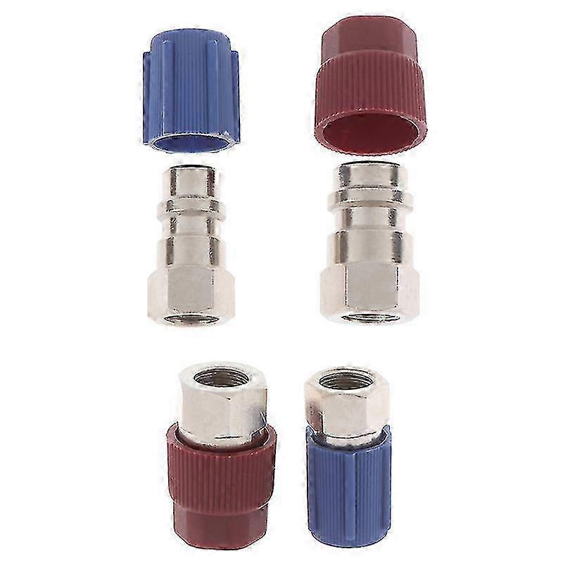 Kit de conversion R-134a avec valve SAE 1/4 pour climatisation automobile R-12