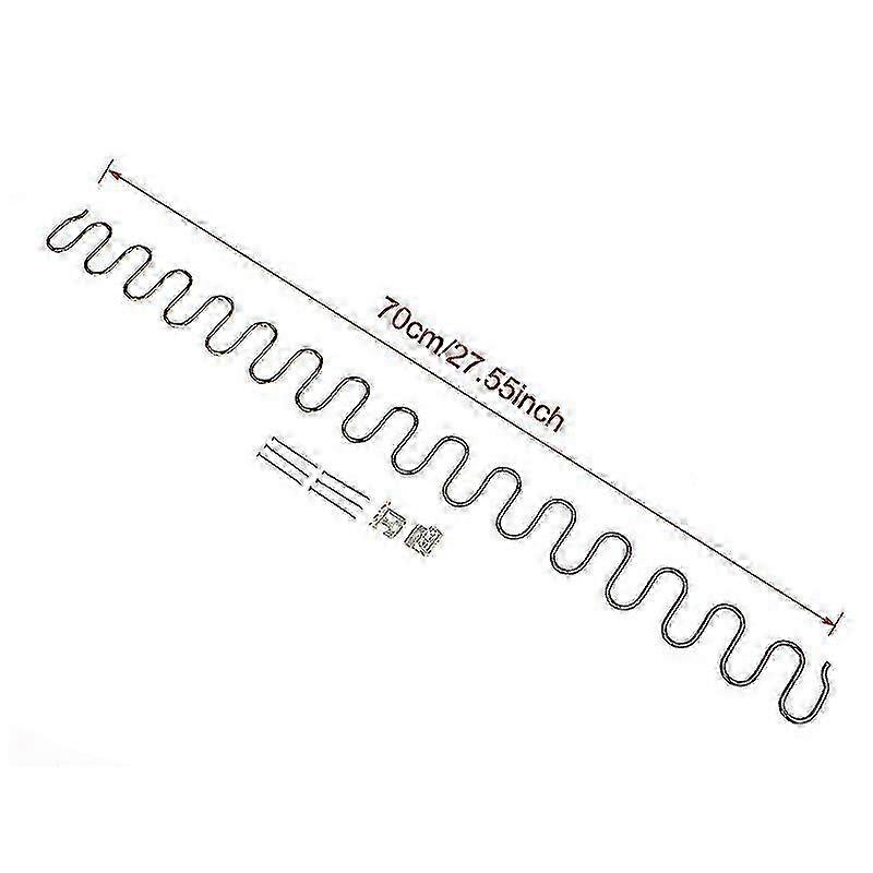 Ersatzfedern für Sofasessel mit Clips, 45/50/60/65/70cm Länge