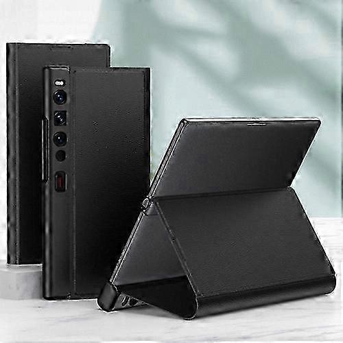 Magnetic Folding Shockproof Leather Case for Foldable Phones