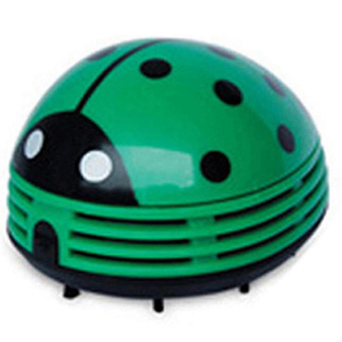 unique Ladybug Desktop Vacuum Dust Collector Green