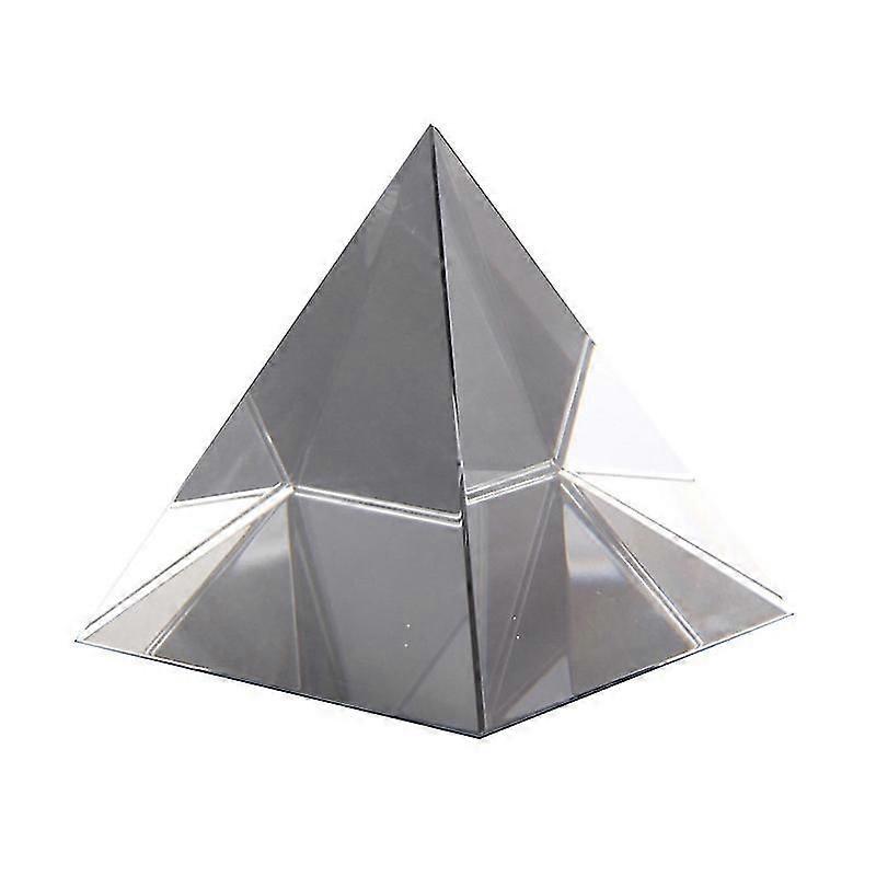 Prism Optical Glass Pyramid 40mm High Rectangular Polyhedron Suitable For Teaching Experiments-haoyi