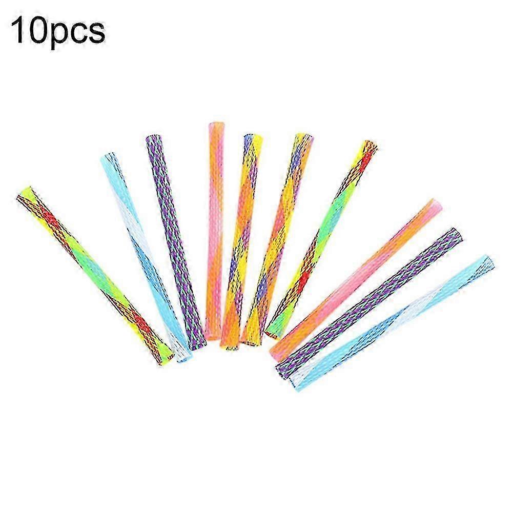 ZHOUBA 5/10Pcs Pet Cat Kitten Spring Teaser Flexible Interactive Play Scratch Chew Toy 2025