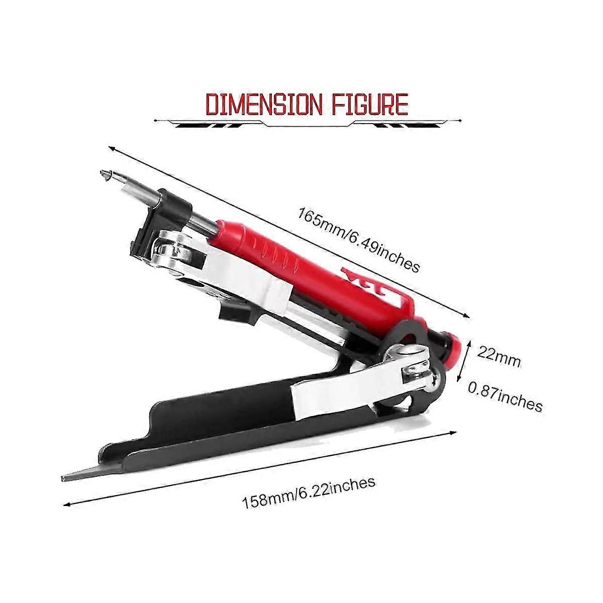Multifunctional Diy Woodworking Marking Tool - Aluminum Structural Pencil - Marking Tool With 18 Re