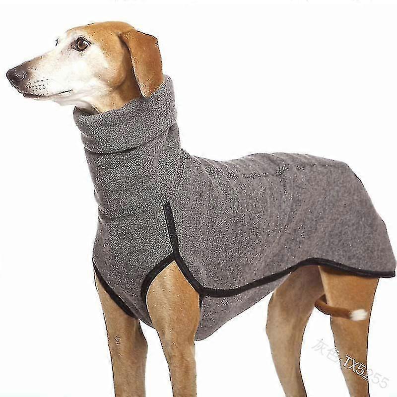 Pet Dog Stitching Solid Color Warm Turtleneck Dog Suit
