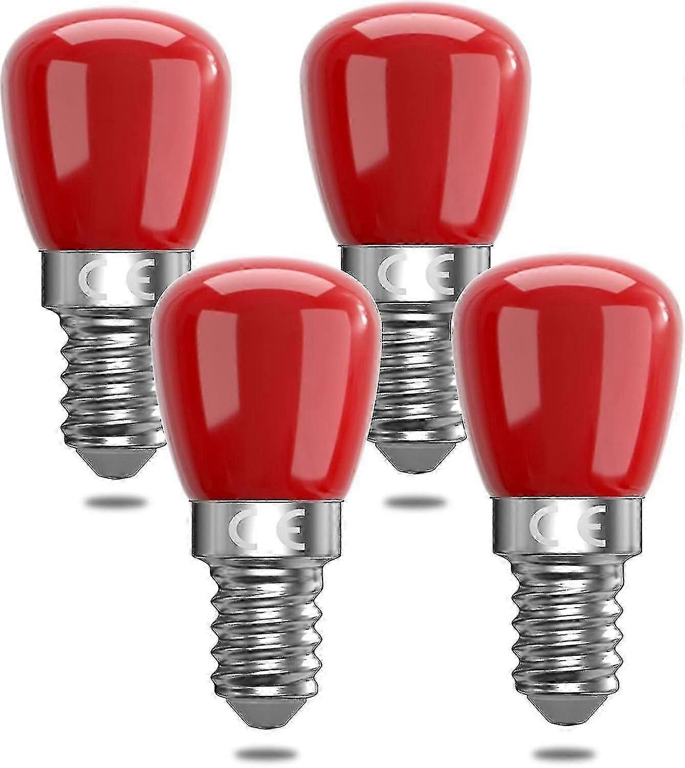 E14 Red Led Bulb 3w E14, Decorative Red E14 Led Bulb, 25w Replacement