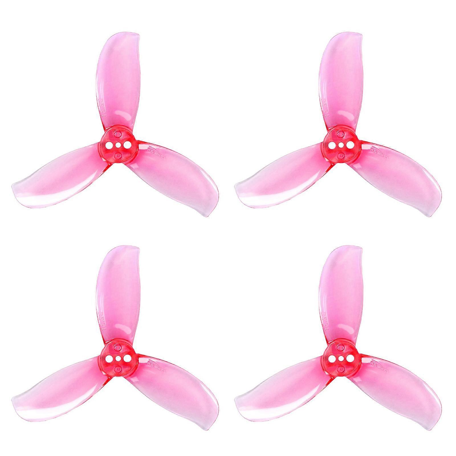 4Pack Lightweighted Propeller Set For 04 Air Unit Propellers 63.5mm Diameter 2.4in Pitches Clear Transmission Systems  Pink