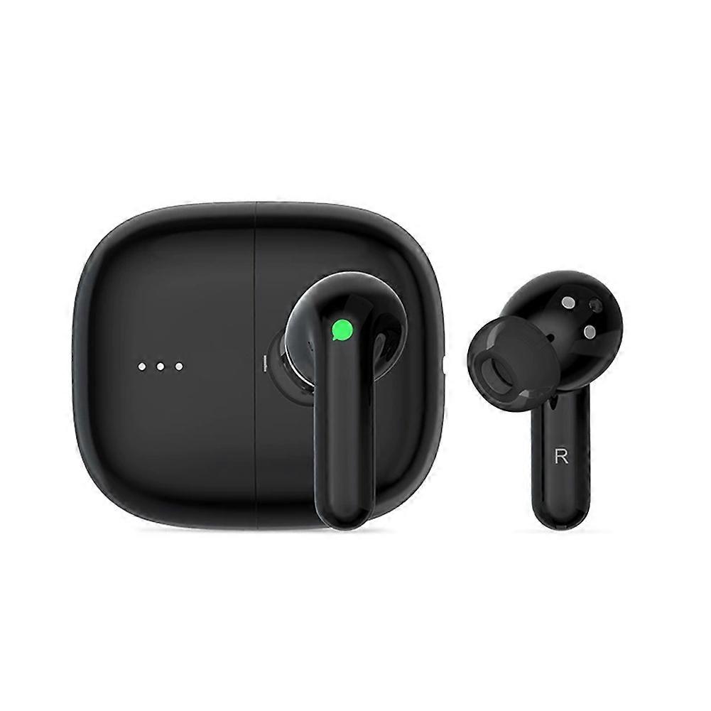 M3 Language Simultaneous Translator Headset Business Interpretation Earphone Travel Voice Translation Earbuds Black