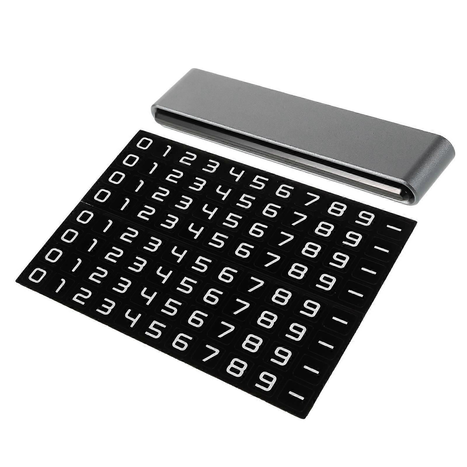 Temporary Parking Card Car for Durable Outdoor Use 1Set