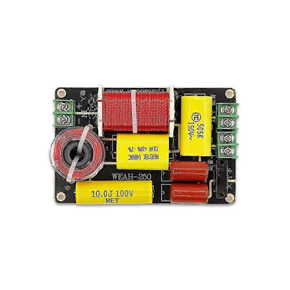 Πρίμα + μπάσο Ηχείο 2 δρόμων Crossover Hifi Διαχωριστής συχνότητας υψηλής πιστότητας Ομιλητής ραφιών πυρετού Mo