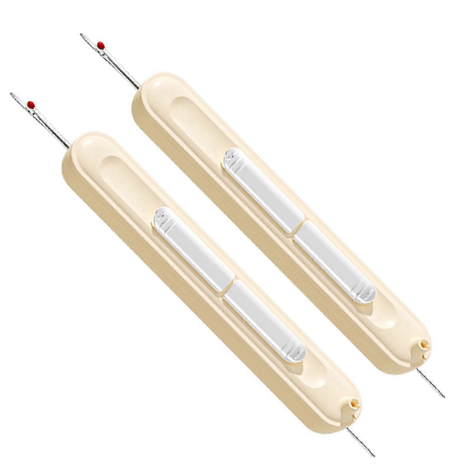 2 in 1 Needle Threader Seam Rippers Tool Multipurpose Threading Thread Removal Sewing Tools for Knitting Thread