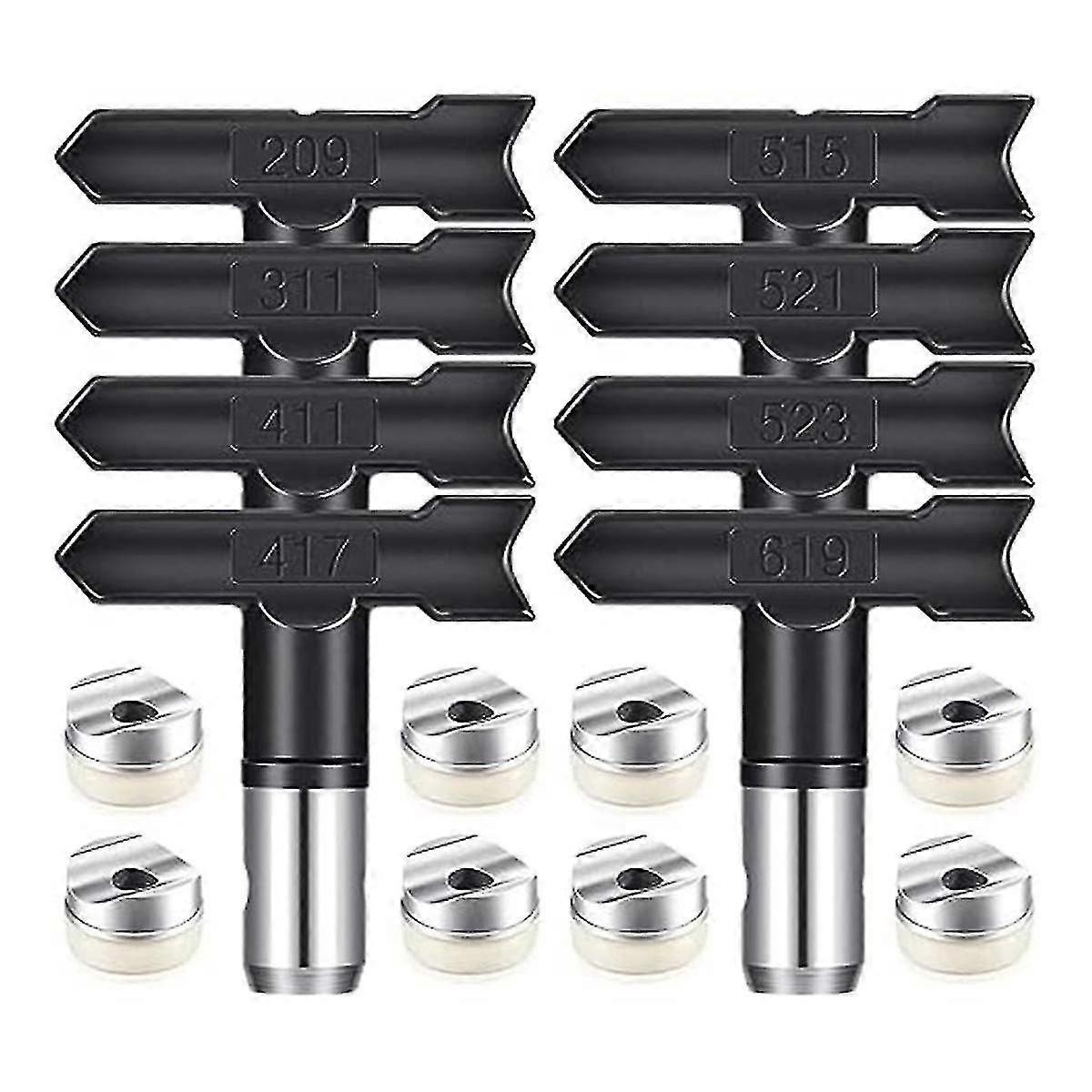 Spray Tip Nozzle Reversible Spray Head Airless Paint Sprayer Nozzle Tips Airless Paint Sprayer Part