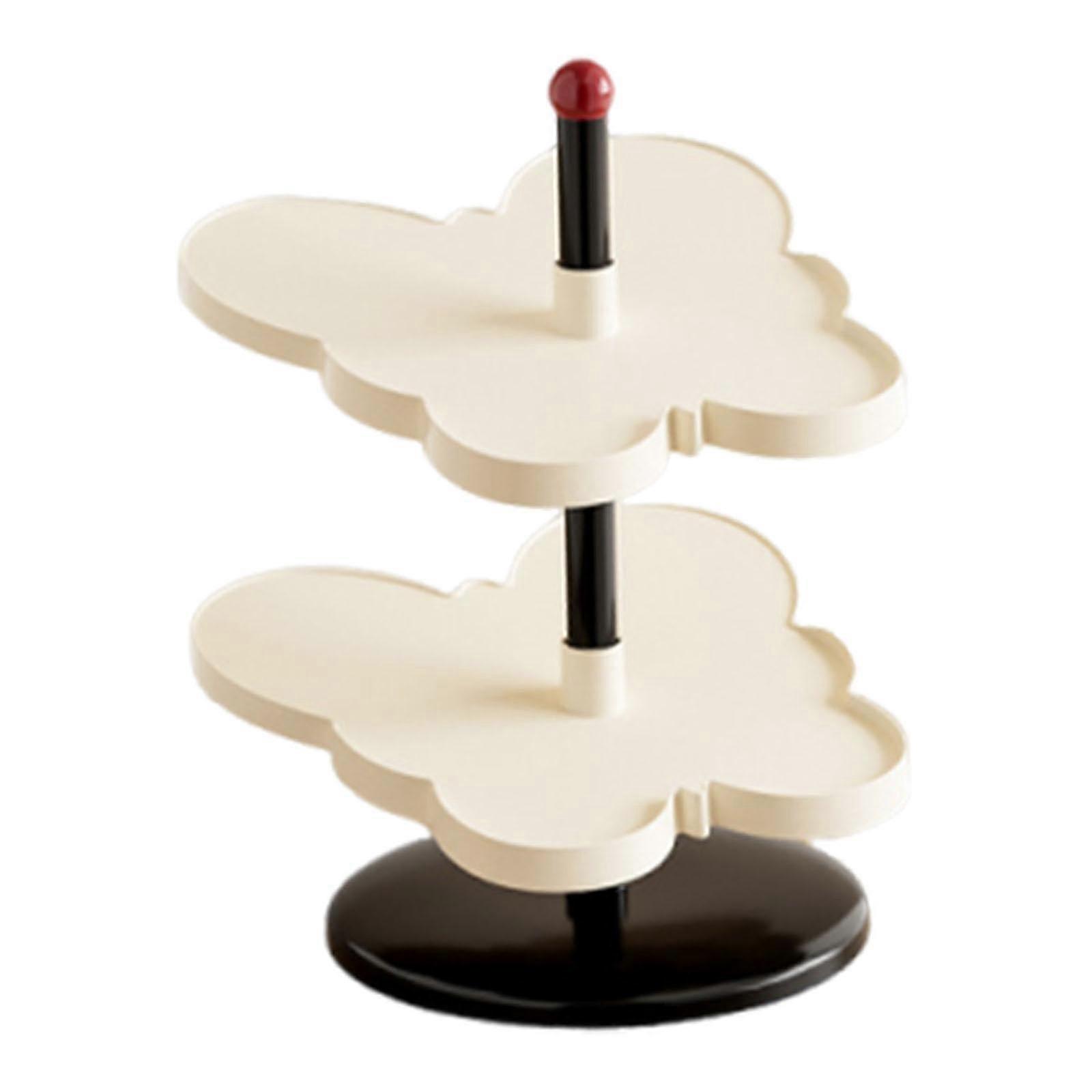 Vertical Shoe Rack Organizer Space Saving Butterfly Shelf for Bathroom or Dorm, White, 2 Tier