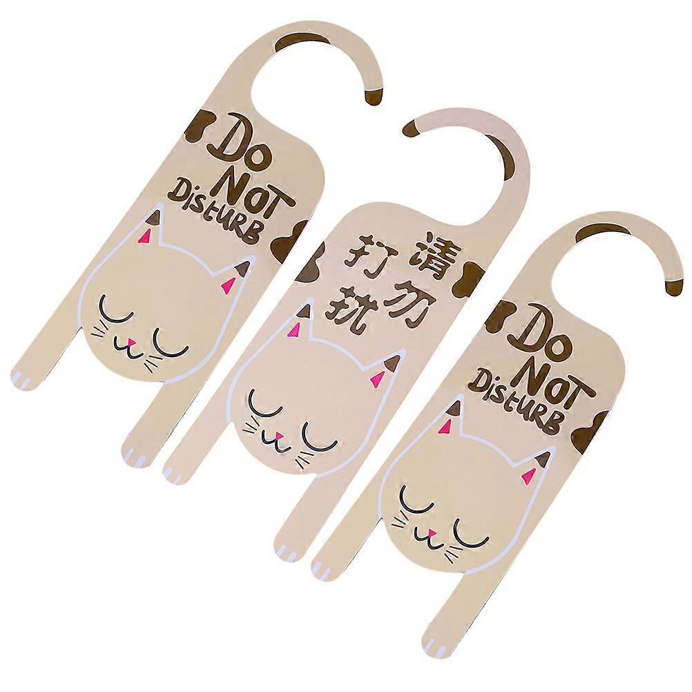 Do Not Disturb Door Hanger Signs for Hotel Use 9Pcs Reminder Set