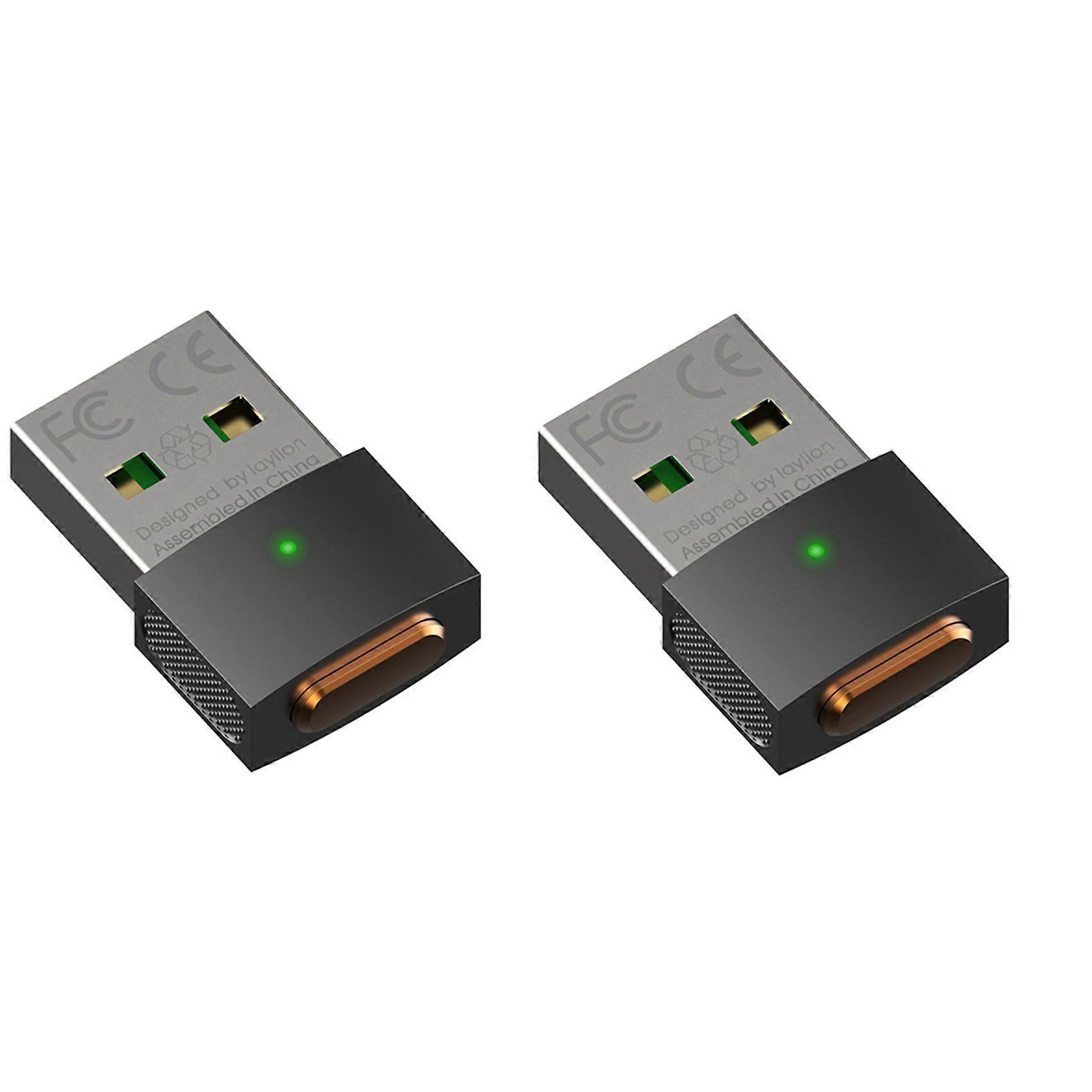 2X USB Mouse Mover Souris Indétectable Mouse Jiggler avec fonction de mémoire Mouse Mover Jiggler Kee