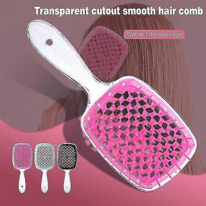 Fluffy Modeling Comb Mesh Comb Hairdressing Hair Smoothing Honeycomb Comb