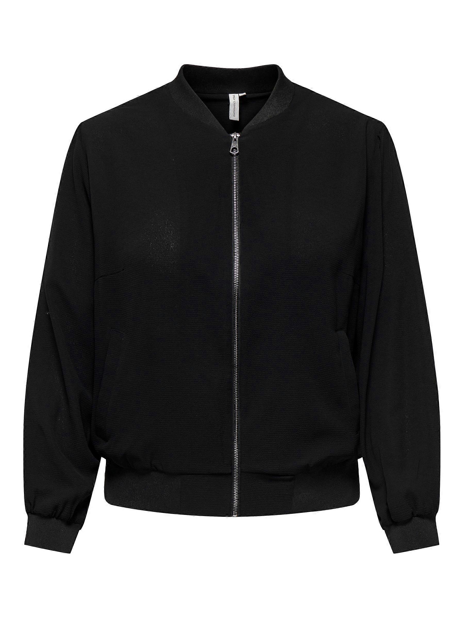 ONLY CARMAKOMA Lightweight Bomber Jacket with Modern Cut.