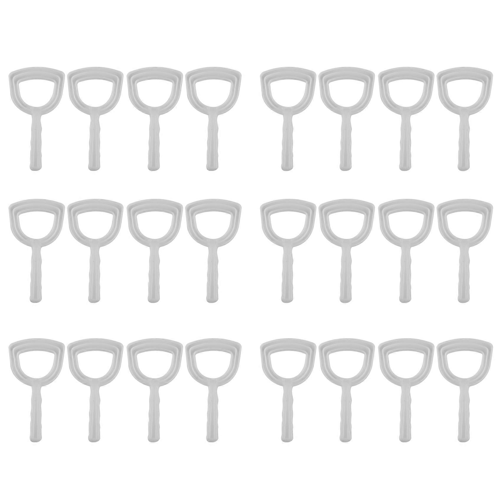 24X Meat Scraper Bone Dust Scraper Bone Scraper White Poly Scraper Bone Dust Remover Square Bone Dust Scraper