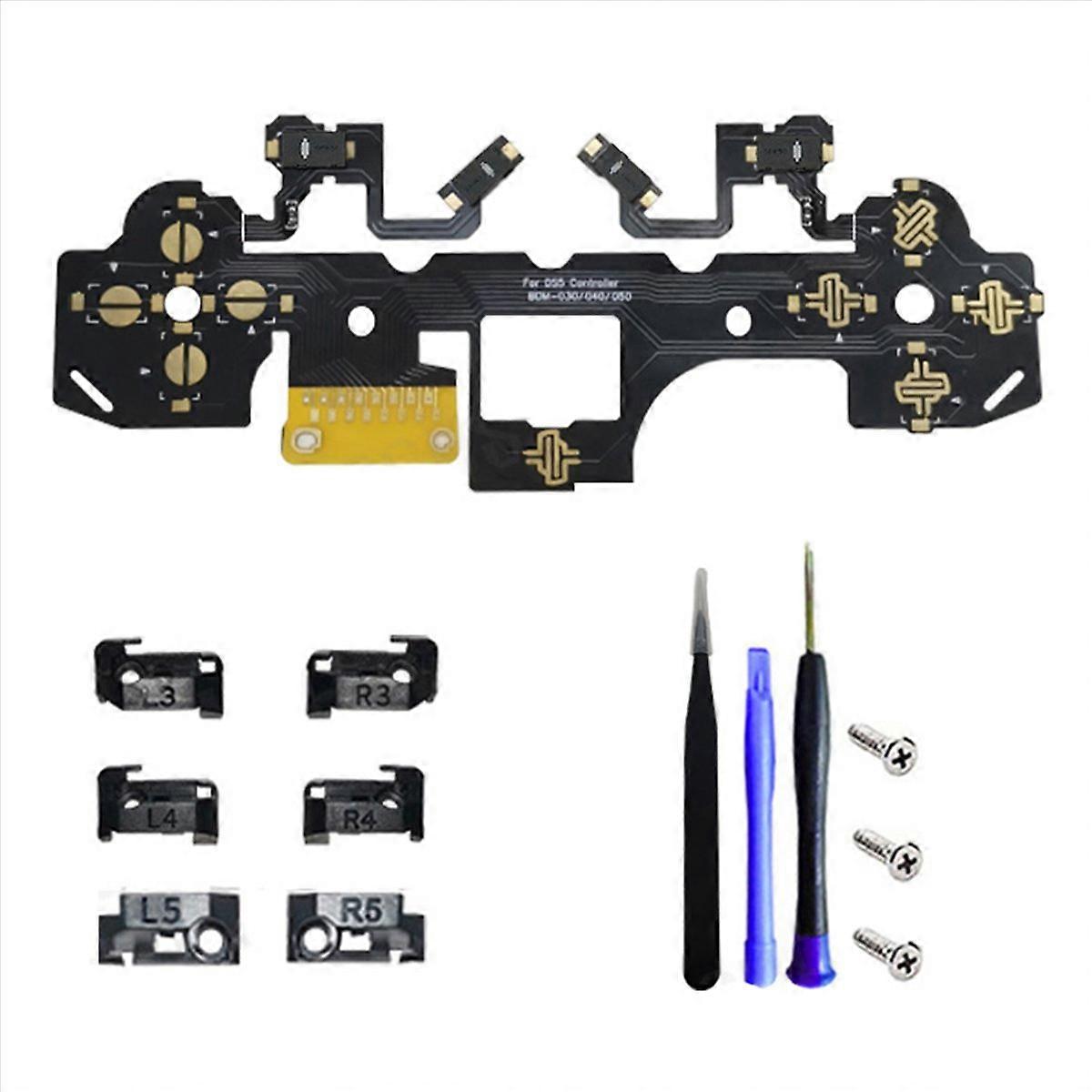 Micro-Switch Tactile Clicky Hair Trigger Kit for Controller,A