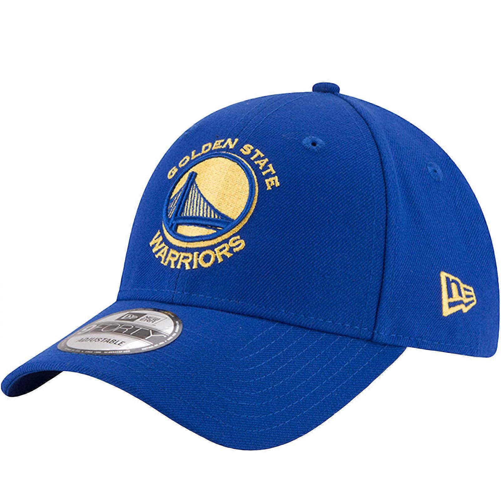 New Era Golden State Warriors 9FORTY The League NBA Baseball Cap Hat - Blue