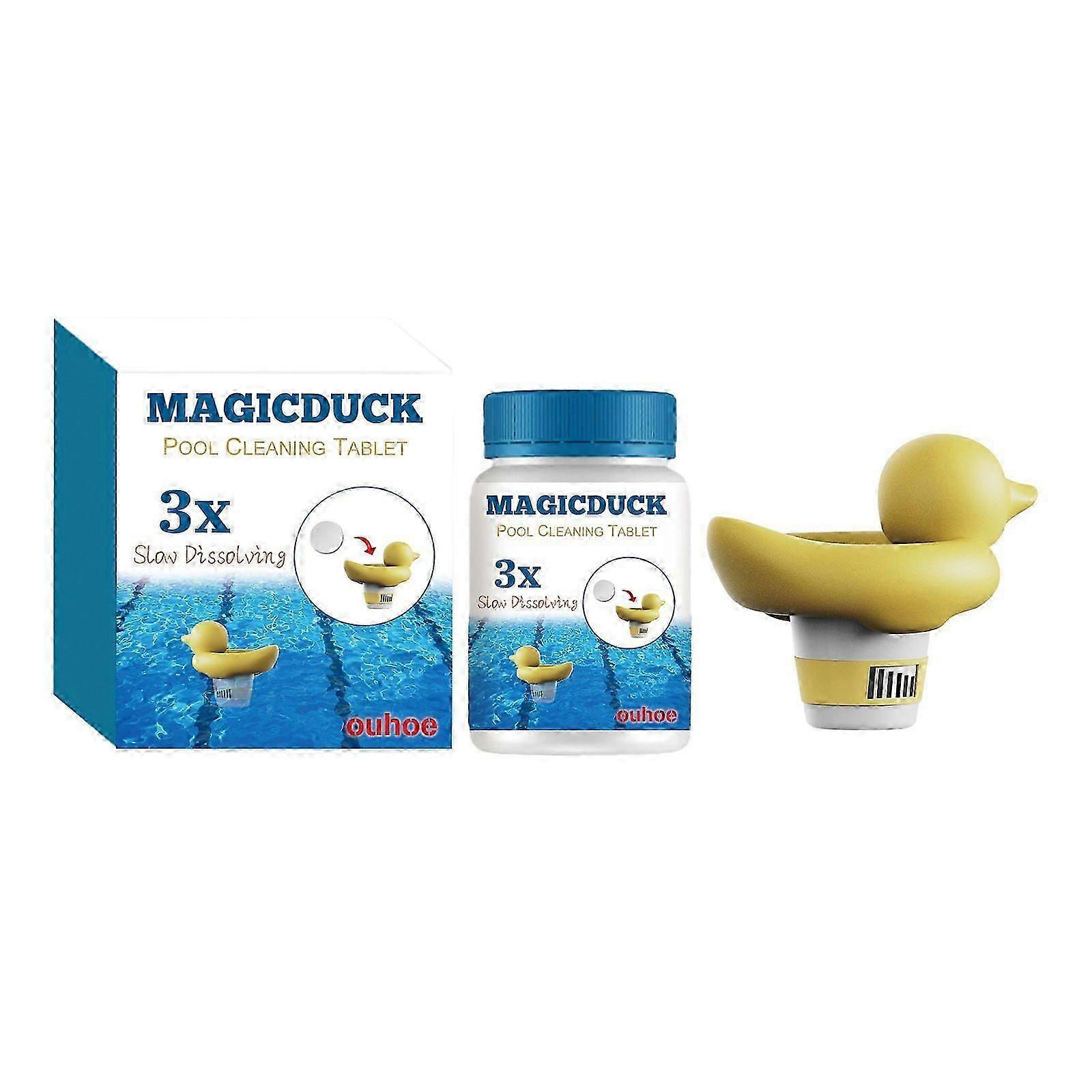 Pool Cleaning Tablets Pool Water Clarifying Instant Multi-Functional Cleaning Tablets Clean And Remove Odors