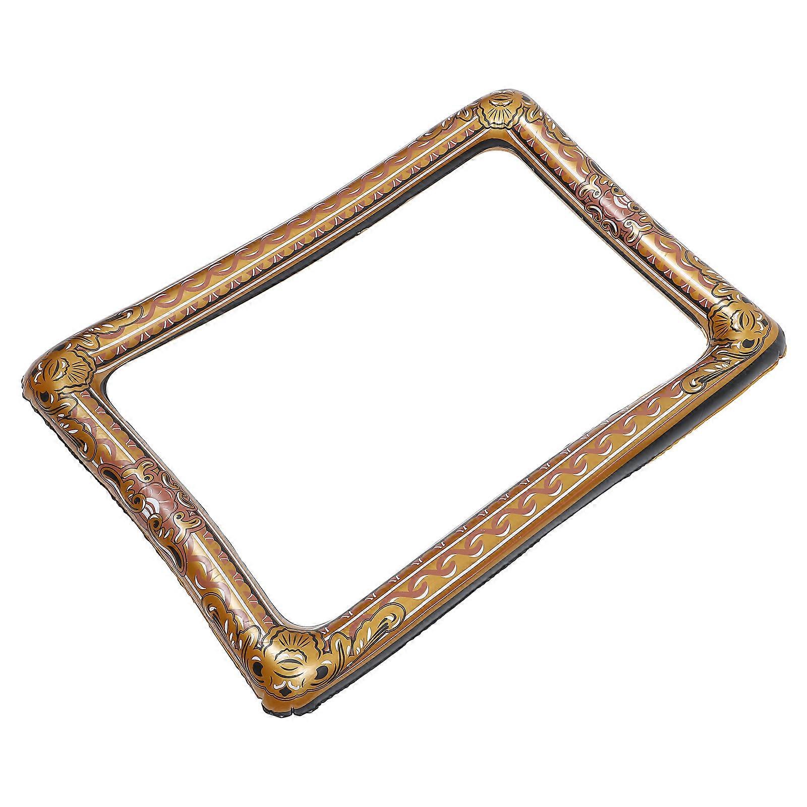 1Pc Inflatable Frame Beautiful Selfie Picture Frame Chic Photo Booth Prop