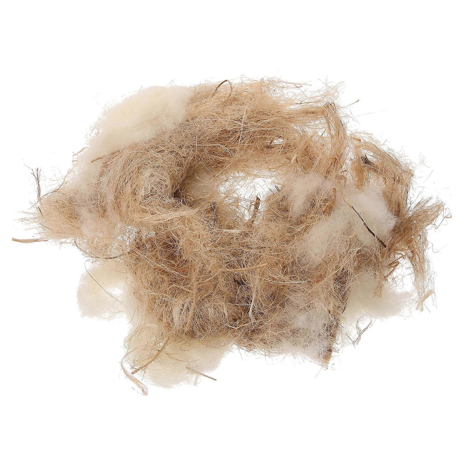 Natural Mixing Nesting Material Pads For Bird Nest 40g Bird Nesting Material Bird Bedding Material For Hummingbird Parakeet Canary For