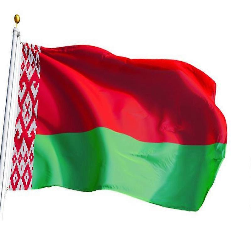 Belarusian flag, size 4, polyester flag, 90*150CM