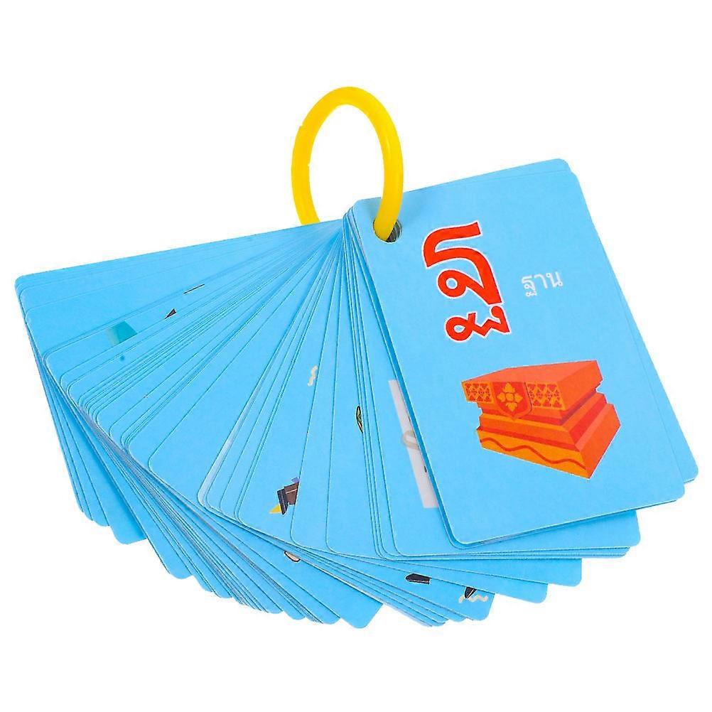 Thai Language Flash Cards for Vocabulary Building 180Pcs Kit