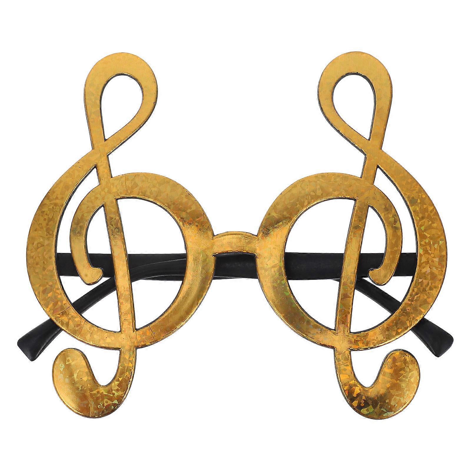 Fun Music Note Eyeglasses Prop for Party Supply