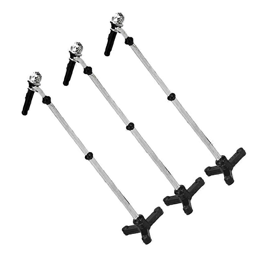 Mini House Microphone Miniature Accessory for Decoration 3Pcs Pack