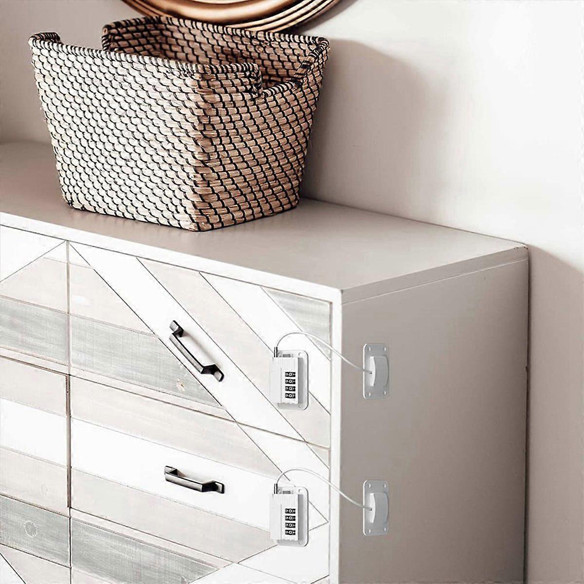 Fridge Lock with Code, Pack Of 2 Fridge Locks