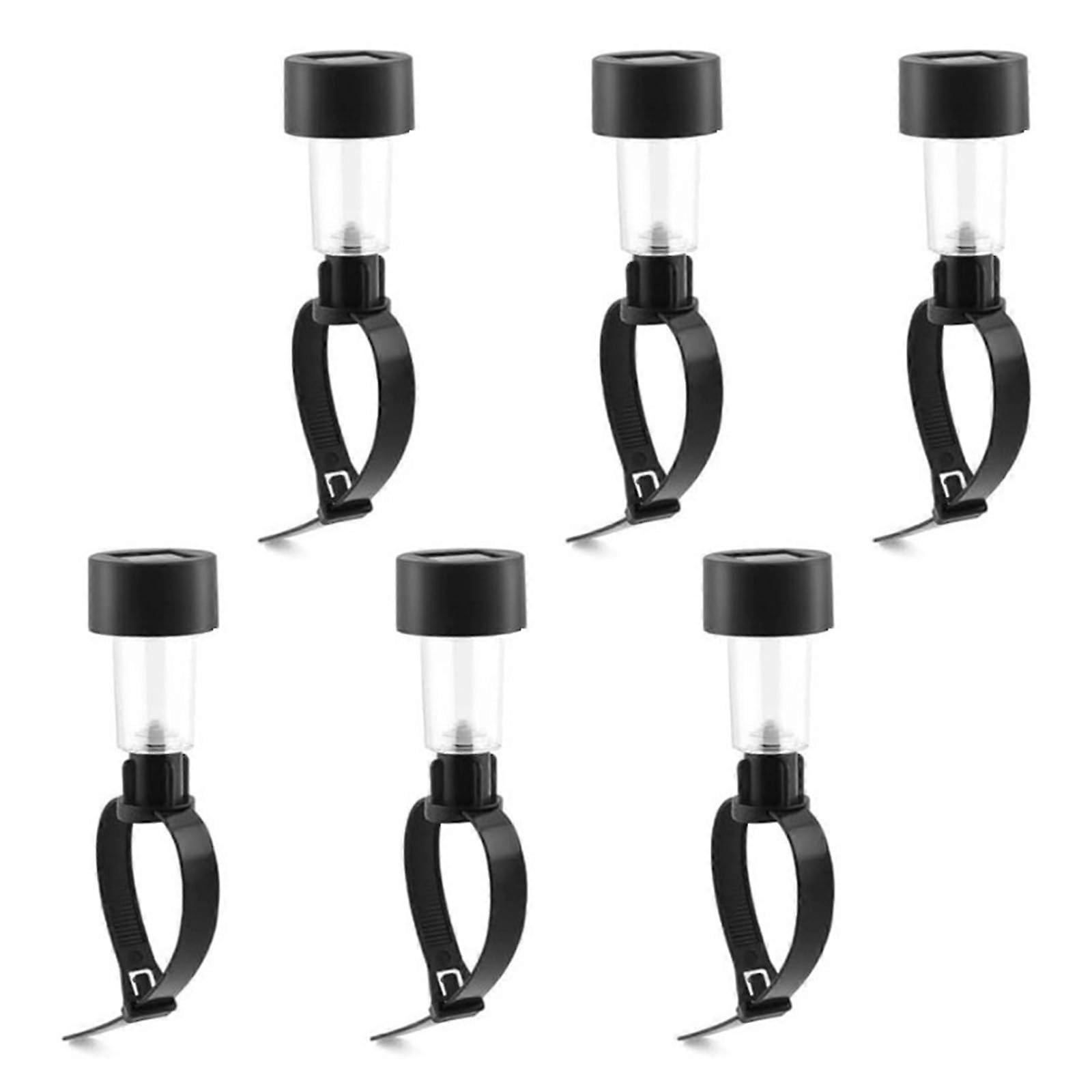 Solar Pool Lights 6 Pack for Above Ground Pools Floating LED Lamps Solar Powered Poolside Decoration