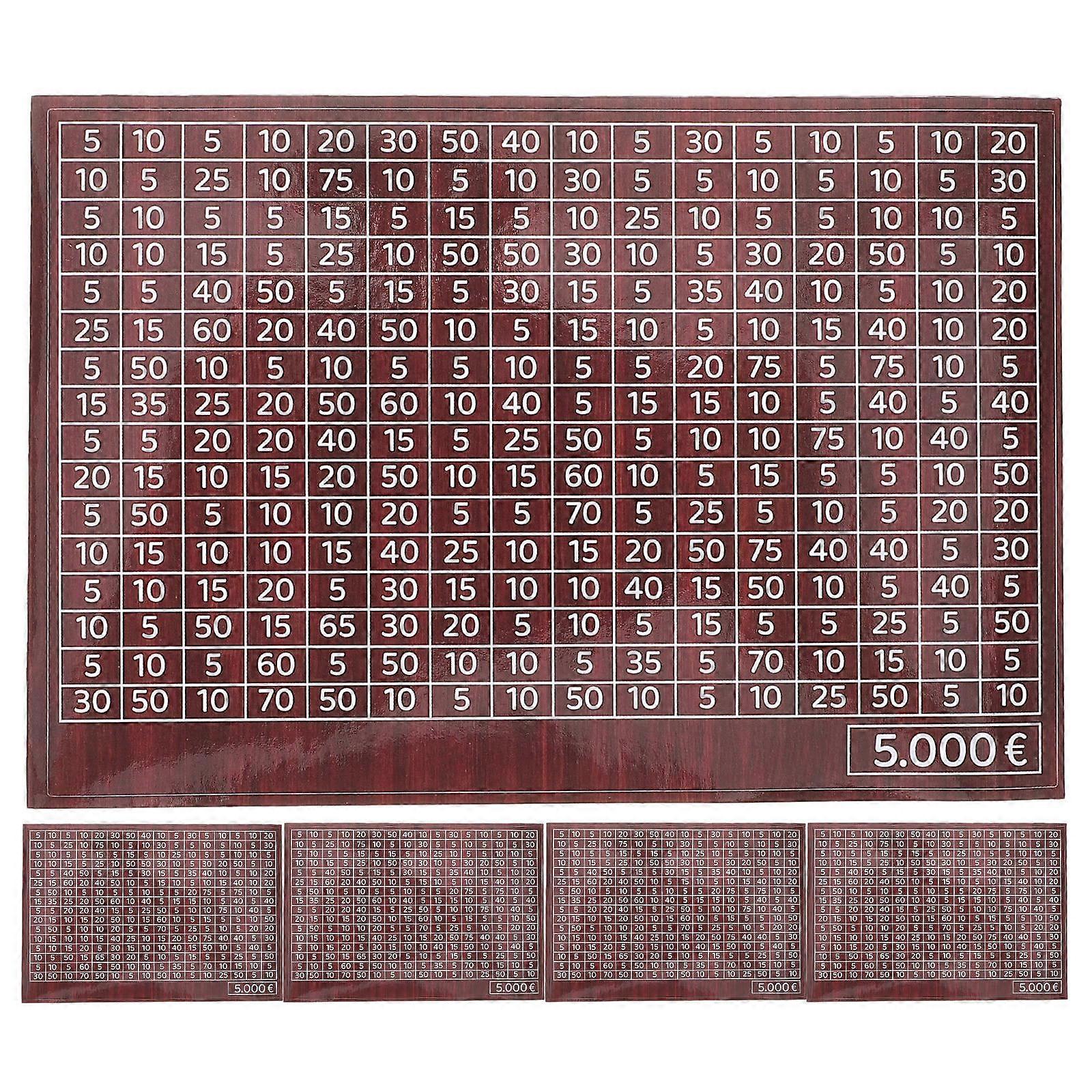 Euro Savings Stickers Money Saving Tracker for 50Pcs Challenge Sheets