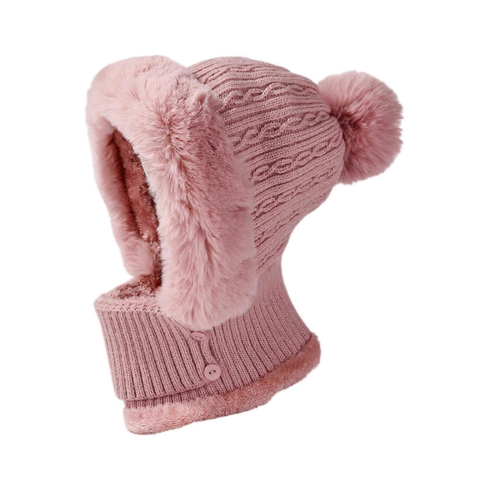 New cable knit hat, fleece-lined hoodie  1