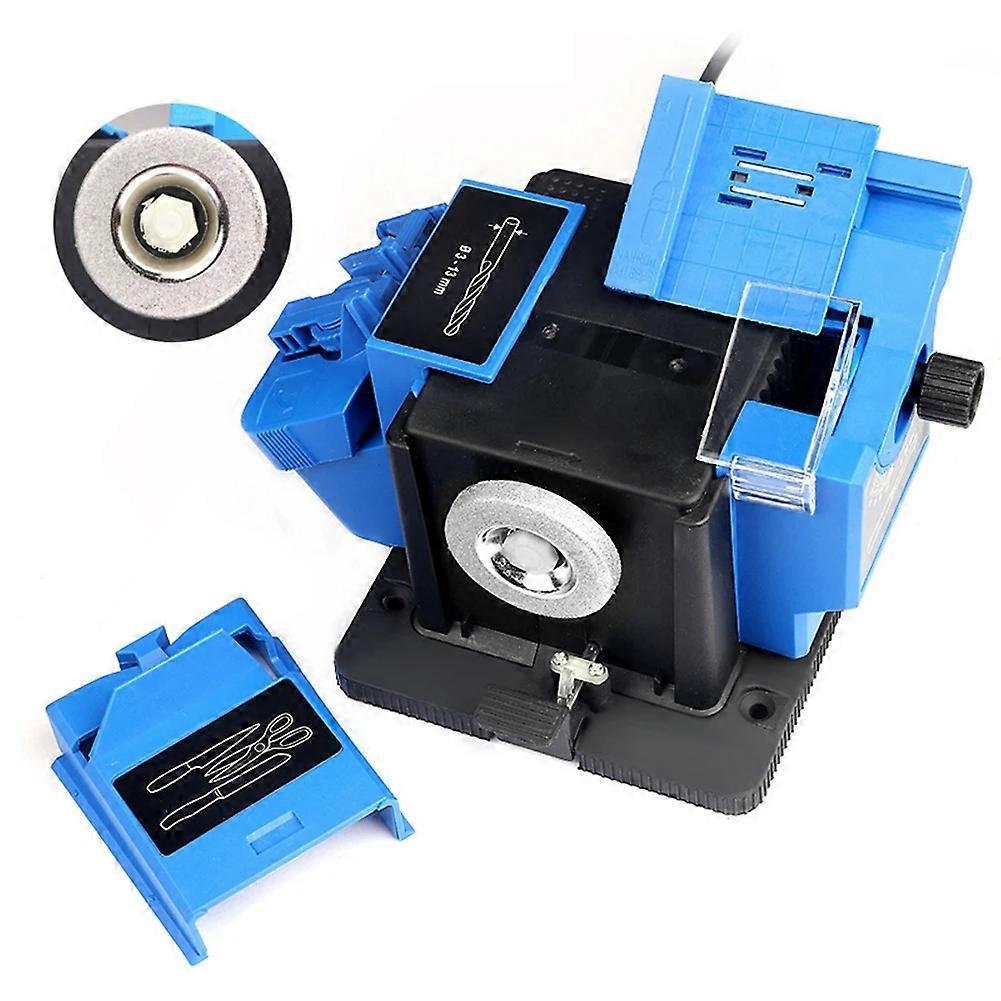 Drill Bit Sharpener Multifunction Electric Sharpener Drill Bit Sharpening Tools Angle Adjustable Drill US Plug