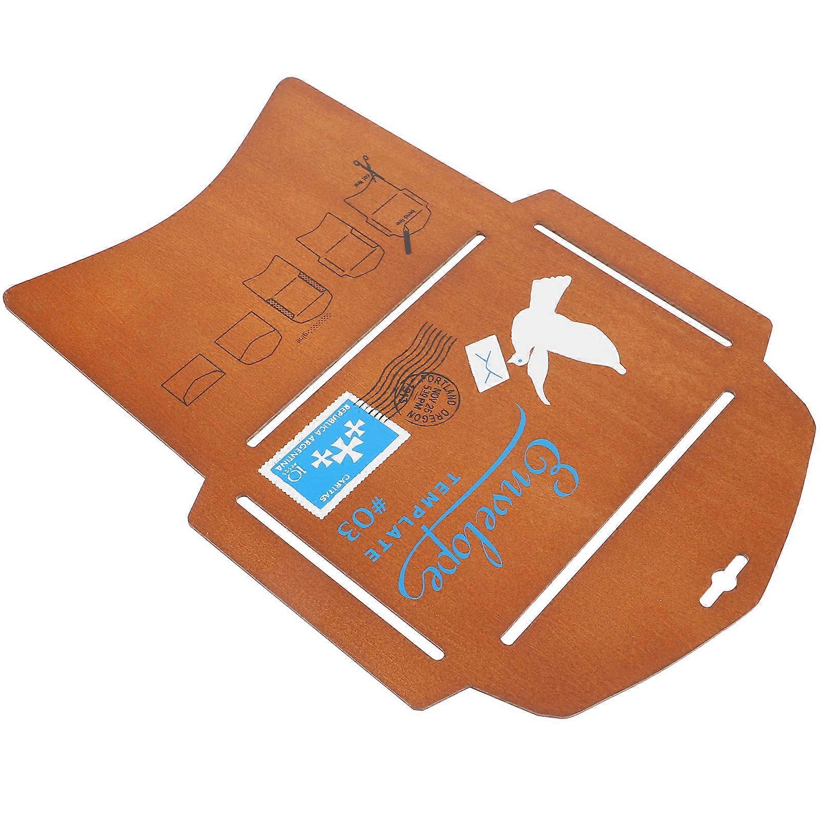 Envelope Making Template 2Pcs Rectangular Shape Perfect For Gift Packaging And DIY Projects