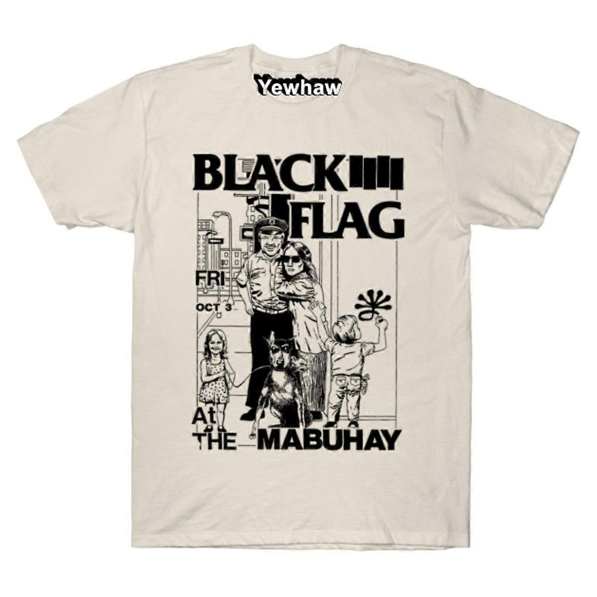 Mabuhay T-shirt Black Flag Tee