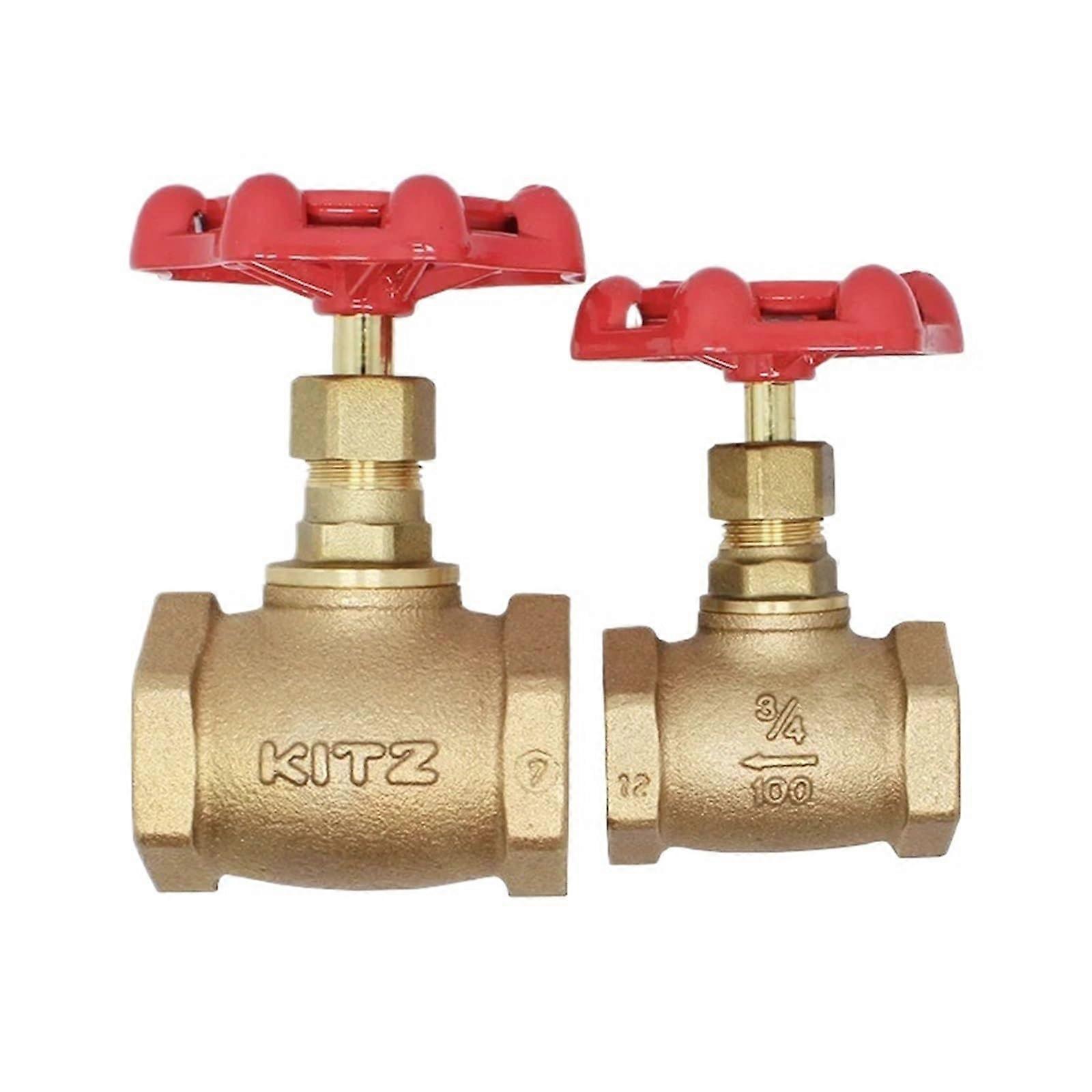 Class 100 1 Inch Bronze Globe Valve DN15 for Water Meter Durable Bronze Construction