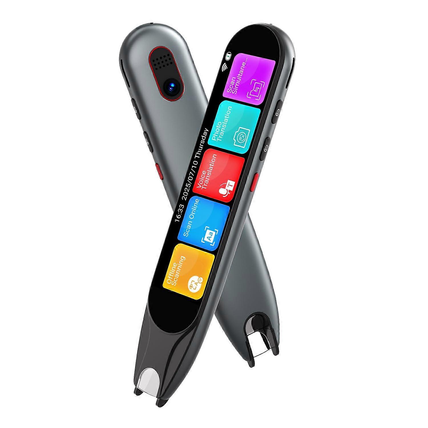 Translation Pen with Instant 142Language Translation, Offline 10Language Support, Grey