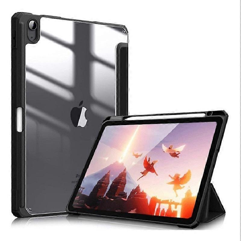 Stylish Case For Ipad 2025 11 Black Leather No1030