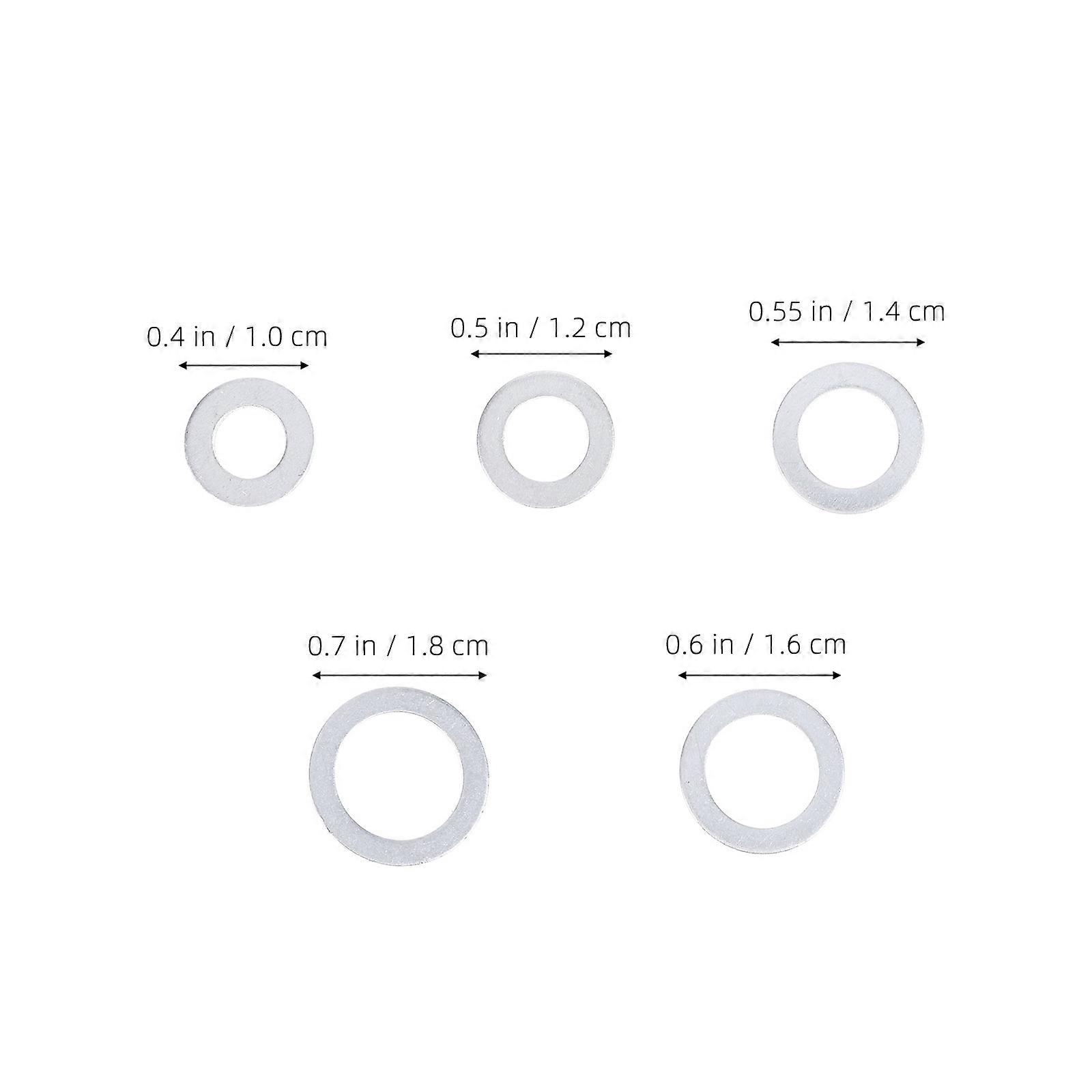 Oil Drain Plug Gasket Set for Sealing 1 Box with Versatile Assorted Washers