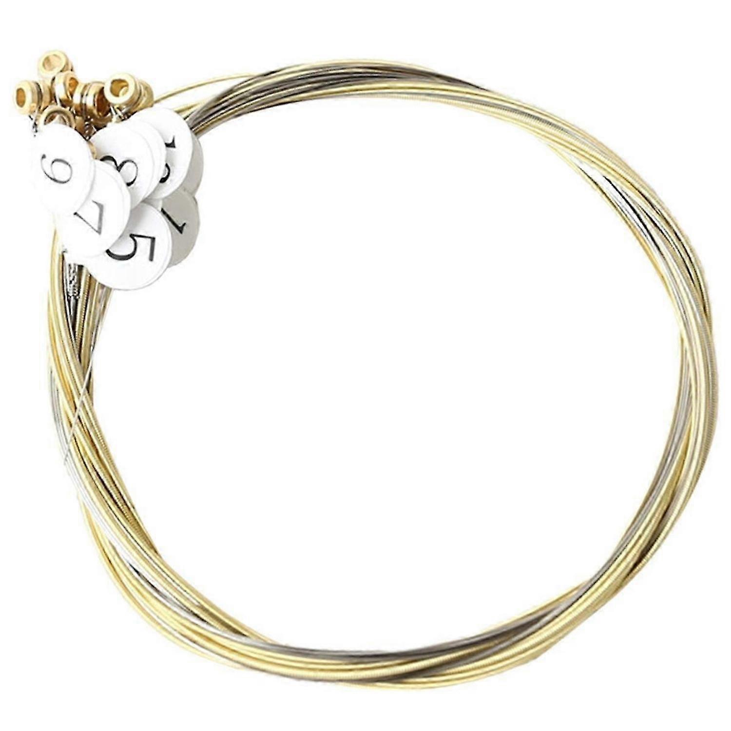 A Sets of 16 Lyre Harp Strings Replacement Metal String for Lyre Harp