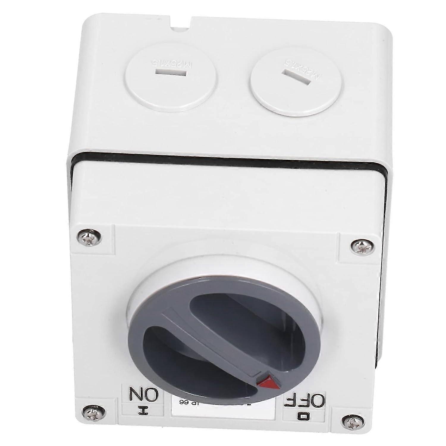 Isolation Switch Outdoor Switch Industrial Control Components with Buttons Indicators Stable, Safe a 26-27s