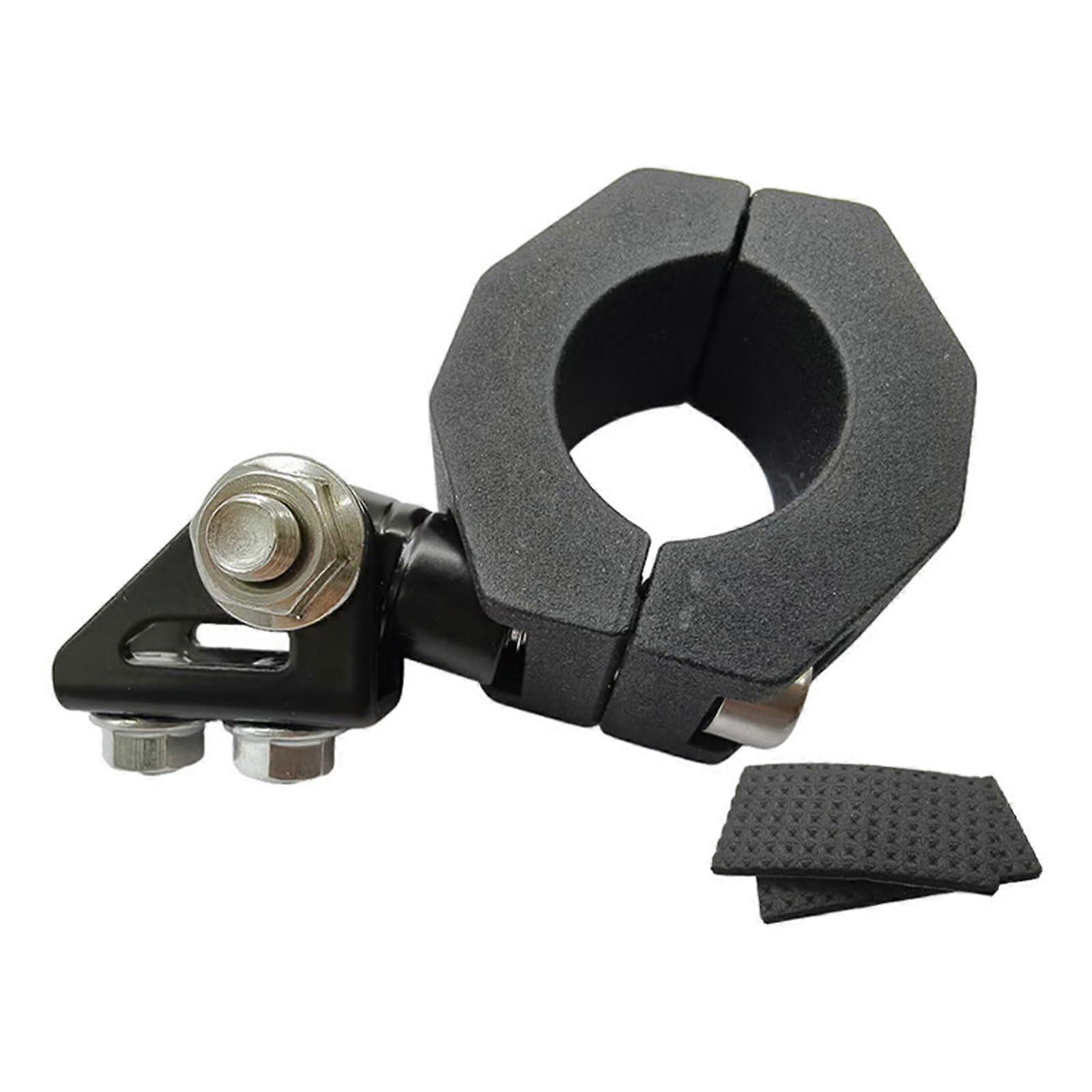 Aluminum Motorcycle Headlight Bracket with Adjustable Angle, Universal Handlebar Mount Rustproof