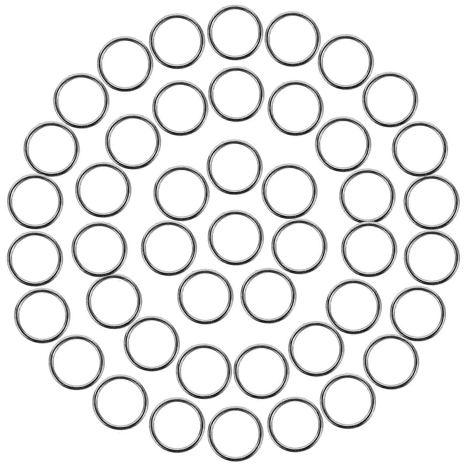 Silver Alloy Bra Strap Hooks for Sewing with Adjustment 400 Pieces